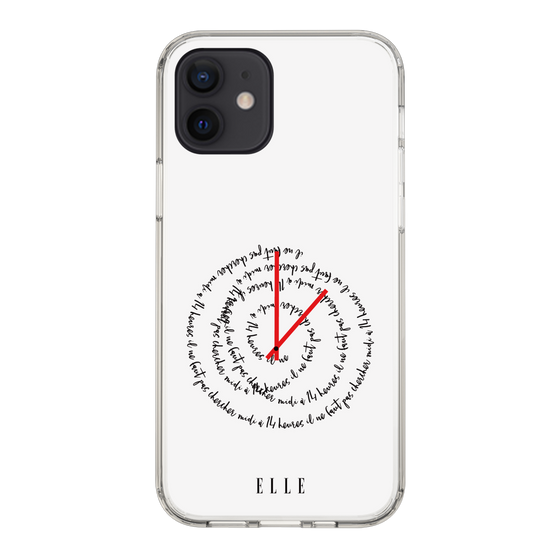 スリムプロテクションケース［ ELLE - Do not look to 12 to 2 p.m. ］