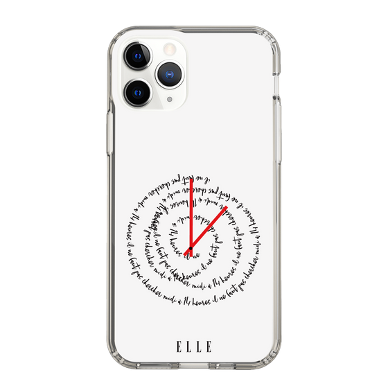 スリムプロテクションケース［ ELLE - Do not look to 12 to 2 p.m. ］