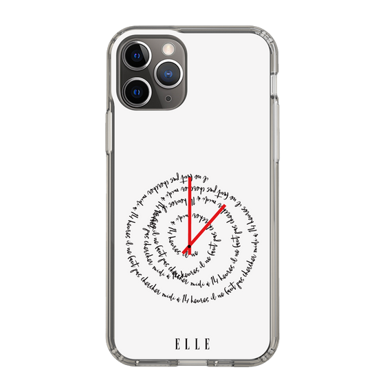 スリムプロテクションケース［ ELLE - Do not look to 12 to 2 p.m. ］