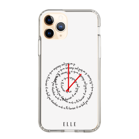 スリムプロテクションケース［ ELLE - Do not look to 12 to 2 p.m. ］