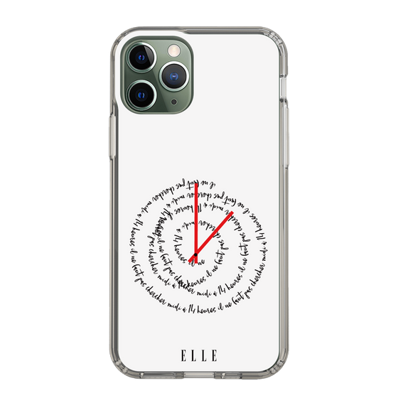 スリムプロテクションケース［ ELLE - Do not look to 12 to 2 p.m. ］