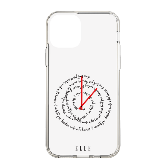 スリムプロテクションケース［ ELLE - Do not look to 12 to 2 p.m. ］
