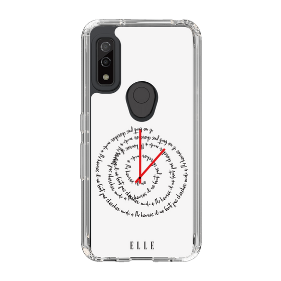 スリムプロテクションケース［ ELLE - Do not look to 12 to 2 p.m. ］