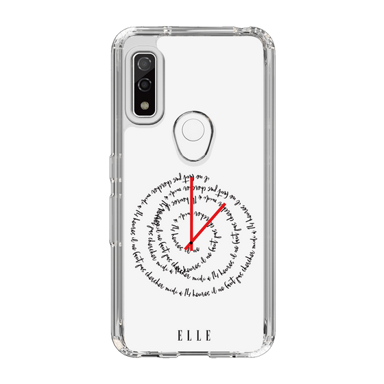 スリムプロテクションケース［ ELLE - Do not look to 12 to 2 p.m. ］