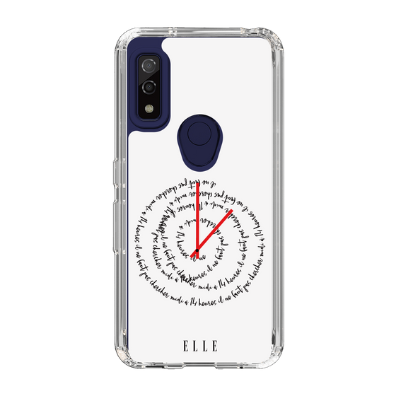 スリムプロテクションケース［ ELLE - Do not look to 12 to 2 p.m. ］