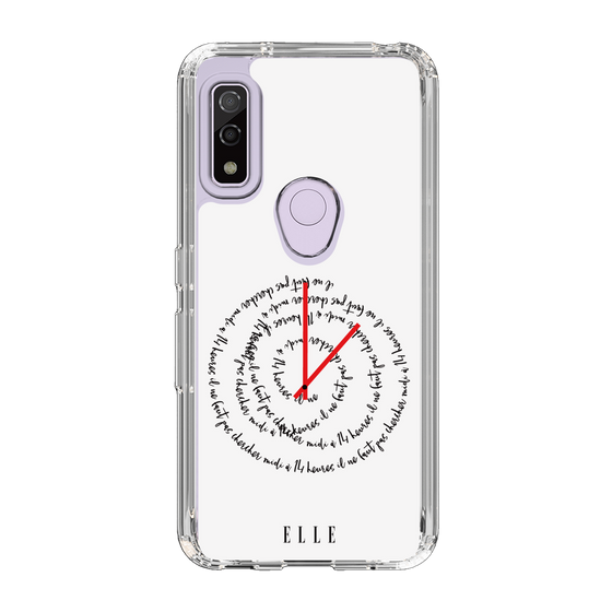 スリムプロテクションケース［ ELLE - Do not look to 12 to 2 p.m. ］