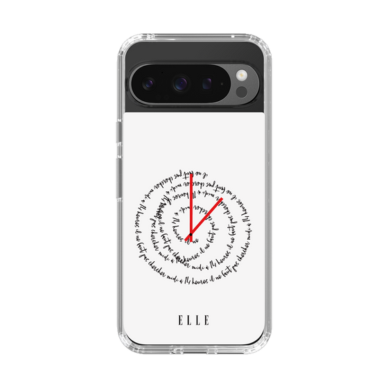 スリムプロテクションケース［ ELLE - Do not look to 12 to 2 p.m. ］