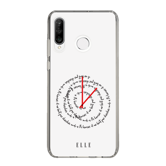 スリムプロテクションケース［ ELLE - Do not look to 12 to 2 p.m. ］