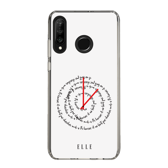 スリムプロテクションケース［ ELLE - Do not look to 12 to 2 p.m. ］