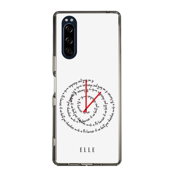 スリムプロテクションケース［ ELLE - Do not look to 12 to 2 p.m. ］