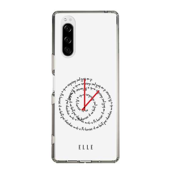 スリムプロテクションケース［ ELLE - Do not look to 12 to 2 p.m. ］