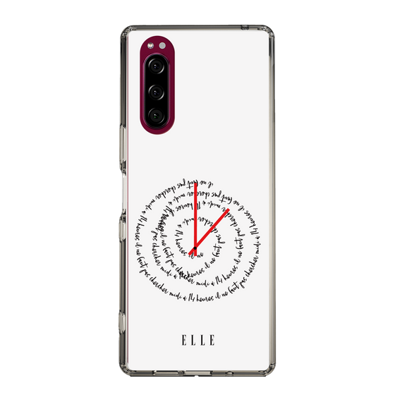スリムプロテクションケース［ ELLE - Do not look to 12 to 2 p.m. ］