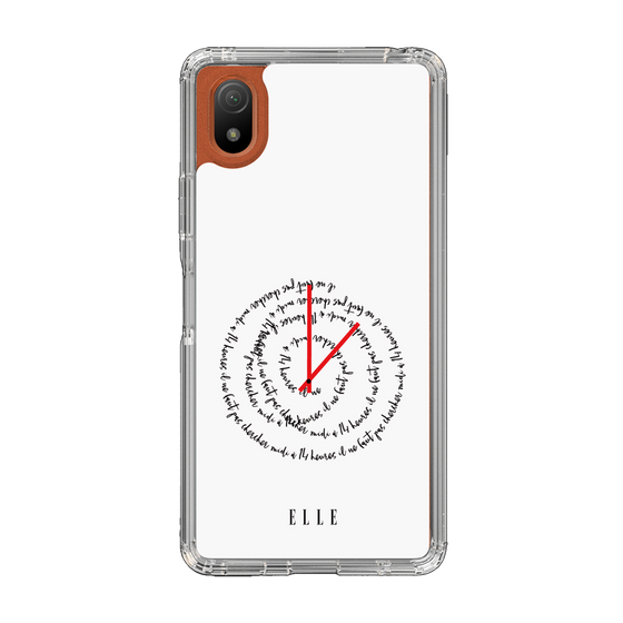 スリムプロテクションケース［ ELLE - Do not look to 12 to 2 p.m. ］