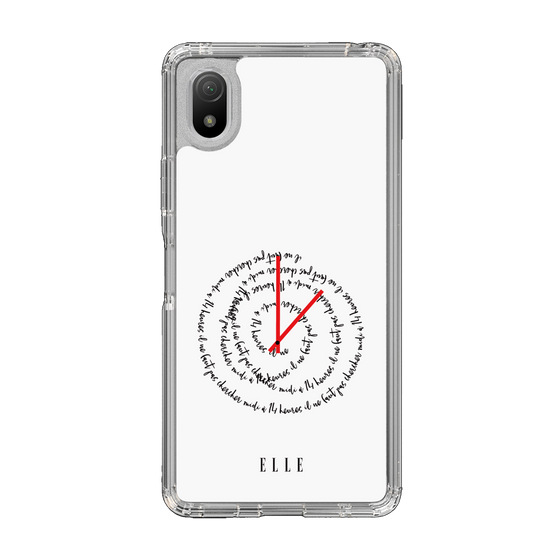 スリムプロテクションケース［ ELLE - Do not look to 12 to 2 p.m. ］