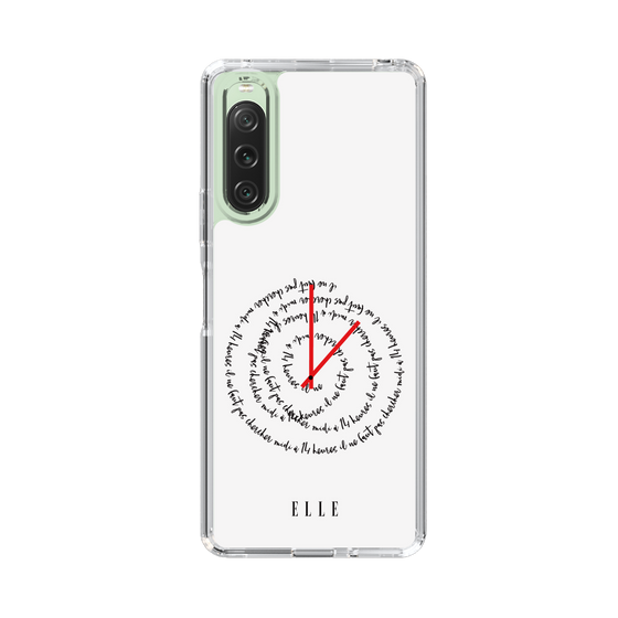 スリムプロテクションケース［ ELLE - Do not look to 12 to 2 p.m. ］