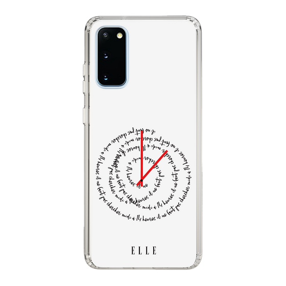 スリムプロテクションケース［ ELLE - Do not look to 12 to 2 p.m. ］