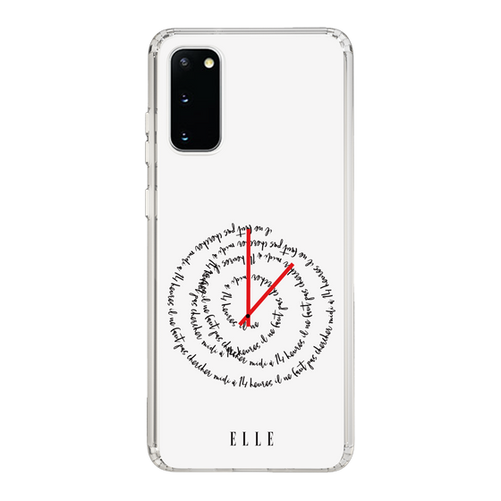 スリムプロテクションケース［ ELLE - Do not look to 12 to 2 p.m. ］