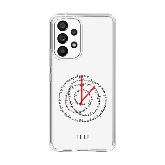 スリムプロテクションケース［ ELLE - Do not look to 12 to 2 p.m. ］