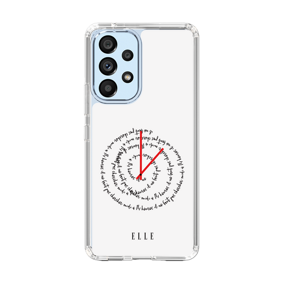 スリムプロテクションケース［ ELLE - Do not look to 12 to 2 p.m. ］