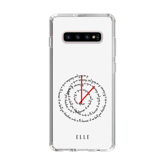 スリムプロテクションケース［ ELLE - Do not look to 12 to 2 p.m. ］