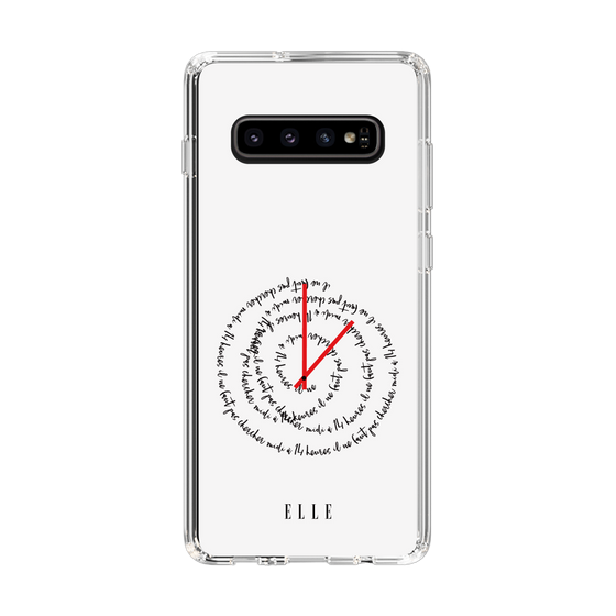 スリムプロテクションケース［ ELLE - Do not look to 12 to 2 p.m. ］