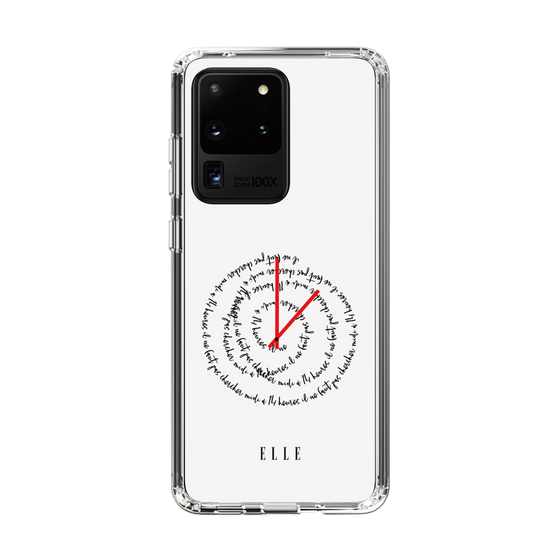 スリムプロテクションケース［ ELLE - Do not look to 12 to 2 p.m. ］