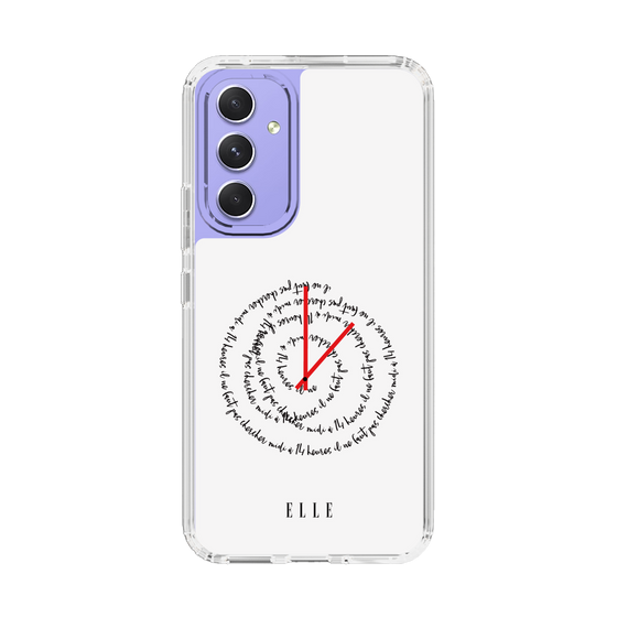 スリムプロテクションケース［ ELLE - Do not look to 12 to 2 p.m. ］