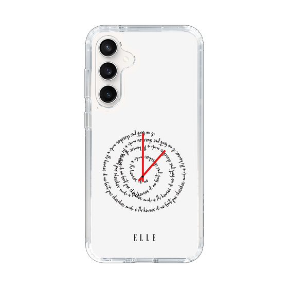 スリムプロテクションケース［ ELLE - Do not look to 12 to 2 p.m. ］