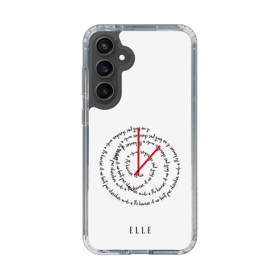スリムプロテクションケース［ ELLE - Do not look to 12 to 2 p.m. ］