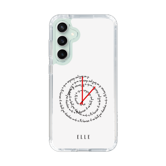 スリムプロテクションケース［ ELLE - Do not look to 12 to 2 p.m. ］