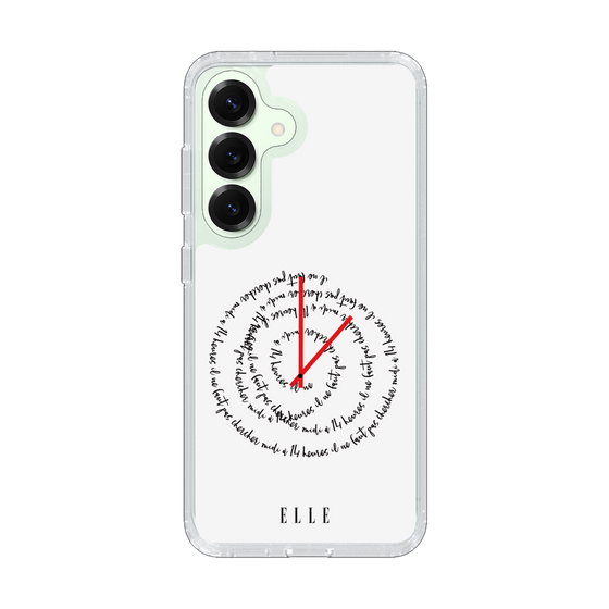 スリムプロテクションケース［ ELLE - Do not look to 12 to 2 p.m. ］