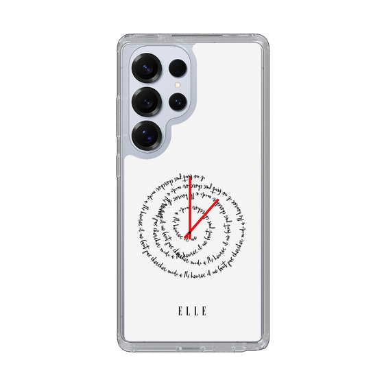 スリムプロテクションケース［ ELLE - Do not look to 12 to 2 p.m. ］