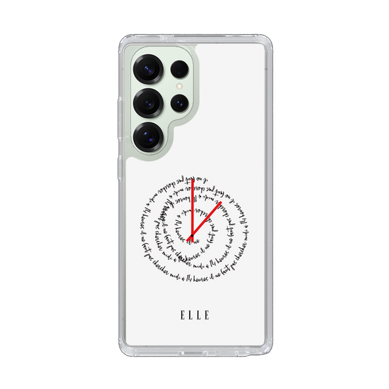 スリムプロテクションケース［ ELLE - Do not look to 12 to 2 p.m. ］