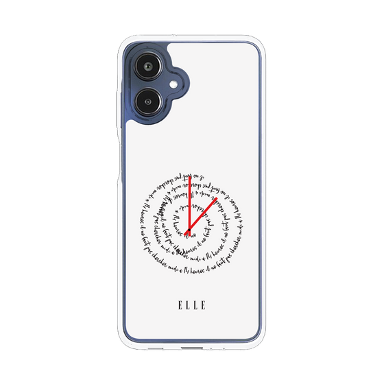 スリムプロテクションケース［ ELLE - Do not look to 12 to 2 p.m. ］
