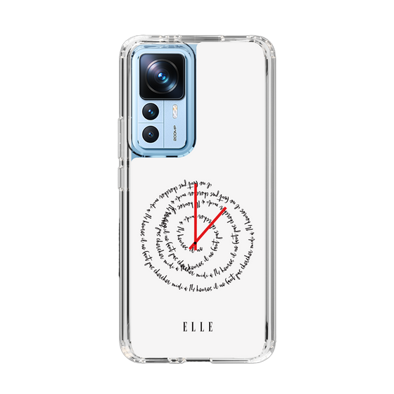 スリムプロテクションケース［ ELLE - Do not look to 12 to 2 p.m. ］
