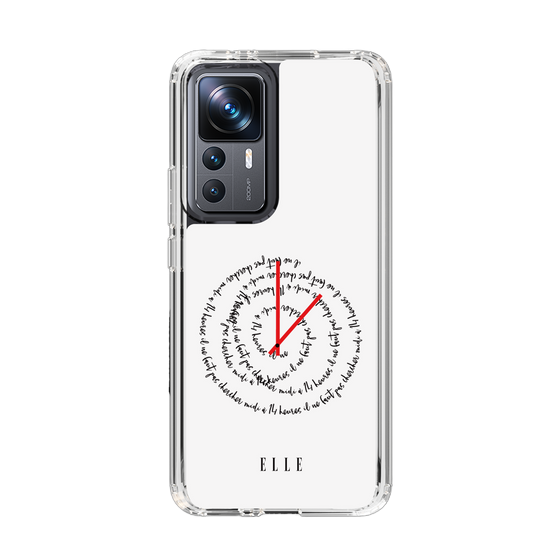 スリムプロテクションケース［ ELLE - Do not look to 12 to 2 p.m. ］