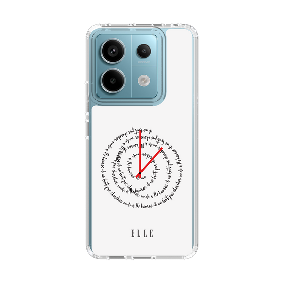 スリムプロテクションケース［ ELLE - Do not look to 12 to 2 p.m. ］