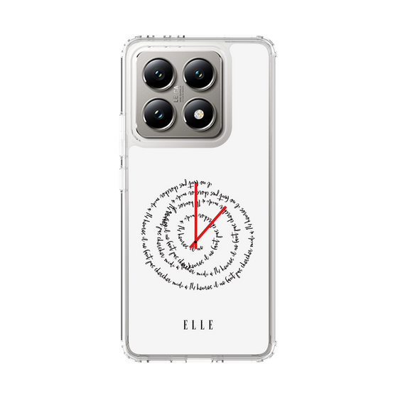 スリムプロテクションケース［ ELLE - Do not look to 12 to 2 p.m. ］