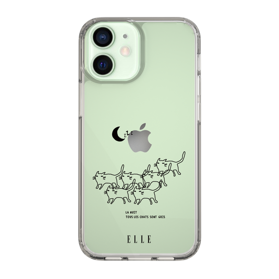 スリムプロテクションケース［ ELLE - All cats are grey in the dark ］