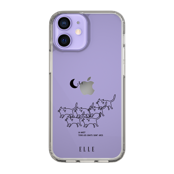 スリムプロテクションケース［ ELLE - All cats are grey in the dark ］