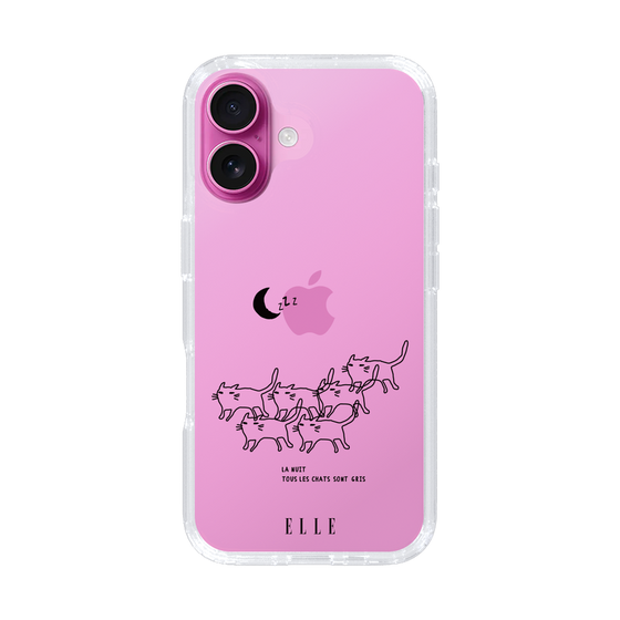 スリムプロテクションケース［ ELLE - All cats are grey in the dark ］