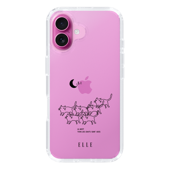スリムプロテクションケース［ ELLE - All cats are grey in the dark ］
