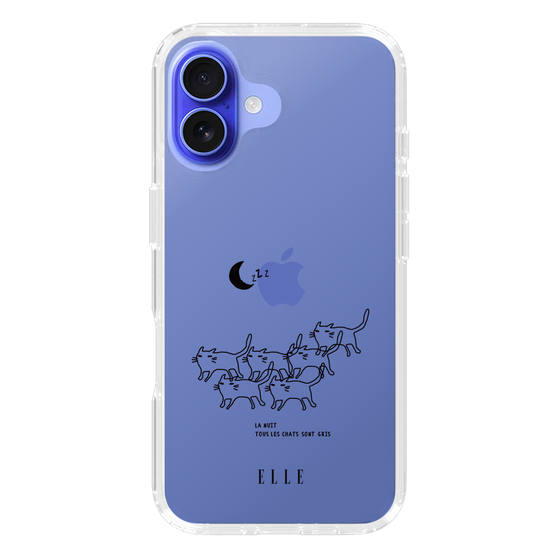 スリムプロテクションケース［ ELLE - All cats are grey in the dark ］