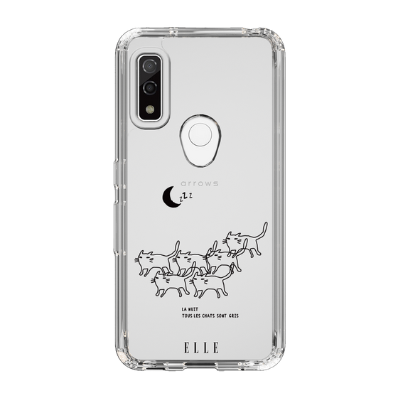 スリムプロテクションケース［ ELLE - All cats are grey in the dark ］