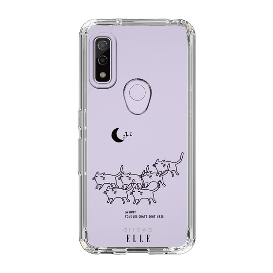 スリムプロテクションケース［ ELLE - All cats are grey in the dark ］