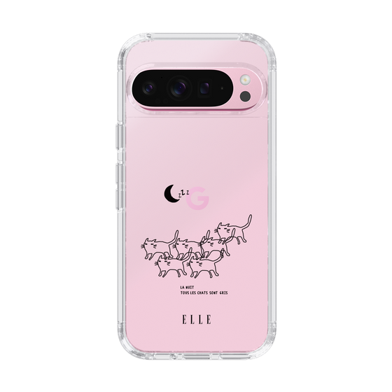 スリムプロテクションケース［ ELLE - All cats are grey in the dark ］