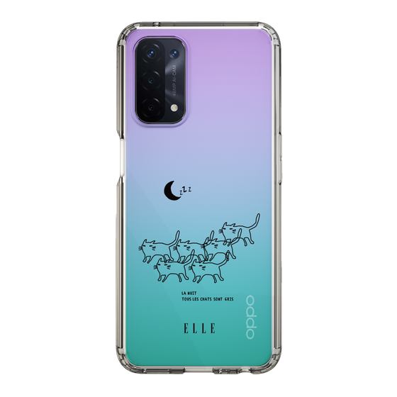 スリムプロテクションケース［ ELLE - All cats are grey in the dark ］