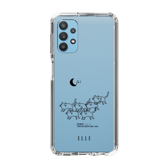 スリムプロテクションケース［ ELLE - All cats are grey in the dark ］