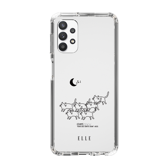 スリムプロテクションケース［ ELLE - All cats are grey in the dark ］