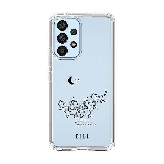 スリムプロテクションケース［ ELLE - All cats are grey in the dark ］